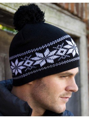 Fair Isles Knitted Hat