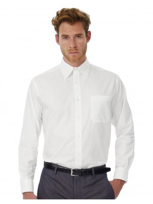 Men's Oxford LS Shirt - SMO01