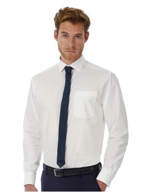 Men's Heritage LS Poplin Shirt - SMP41