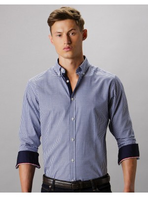 Tailored Fit Gingham Shirt LS