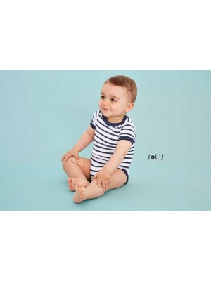 MILES BABY STRIPED BODYSUIT
